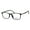Black Brown, variant on Mens 53mm TR90 Thin Plastic Horn Rim Optical Eyeglasses Frame Matte Black