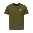 thumbnail image 1 of Playera Deportiva Wilson para Hombre Manga Corta Color Verde Talla CH, 1 of 4