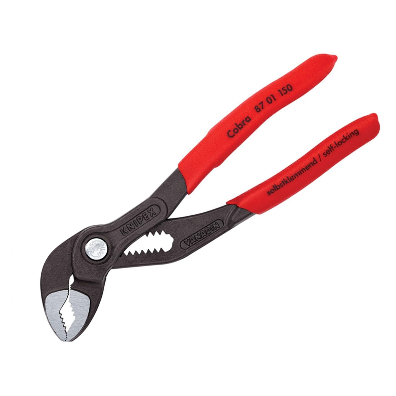 Knipex Cobra High-tech Water Pump Pliers, Plastic Coated