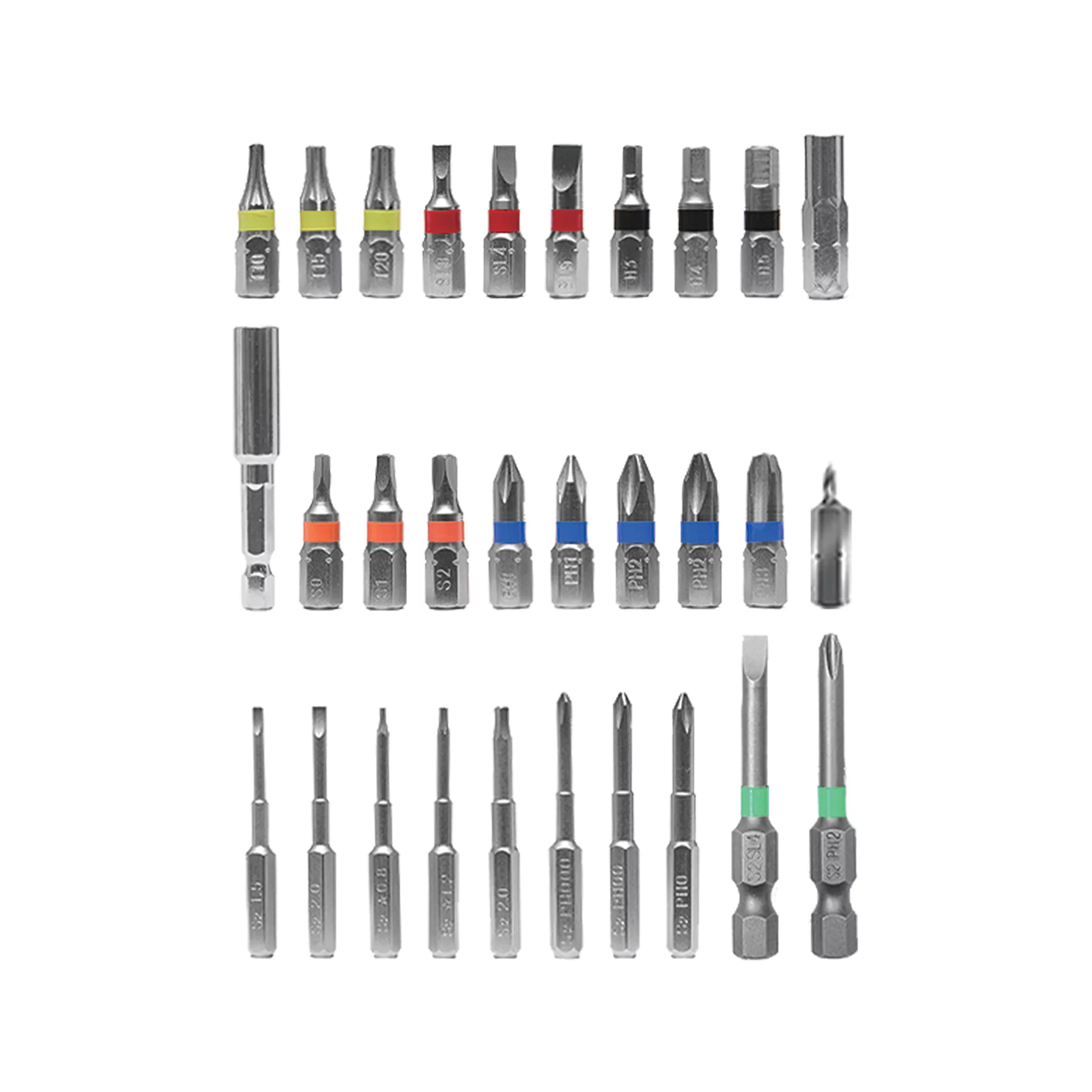 Worx WX242 Mini Cordless Screwdriver – Includes 30 Bits