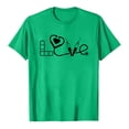 thumbnail image 5 of Camisetas con estampado de letras y cuello redondo de verano para mujer, blusas femeninas cómodas y elegantes, Tops OAVQHLG3B Store lin121212, 5 of 5