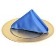 thumbnail image 1 of Your Chair Covers - 20 inch L'amour Satin Napkins Royal Blue (Pack of 10) for Wedding, Party, Birthday, Patio, etc., 1 of 1