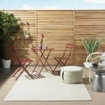 thumbnail image 5 of Nourison Courtyard Indoor/Outdoor Ivory Silver 5' x 7' Area Rug, (5x7), 5 of 12