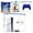 Cobalt Blue, variant on Sony PlayStation 5 Slim Disc Bundle with Astro Bot Game, MightySkins Code and Extra Controller - Cosmic Red