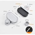 thumbnail image 3 of 4pcs Mirror Clips, Floating Glass Mirror Clip, Bathroom Mirror Clips, Glass Clamp Shelf Support Brackets, 3 of 5