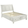 thumbnail image 3 of Sandy Beach 5-piece Queen Bedroom Set Cream White, 3 of 18