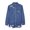 Blue, variant on Vedolay Womens Jackets Women's Casual Long Sleeve Coat with Fringe Rhinestones Jean Jacket,Blue L