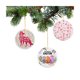 thumbnail image 1 of PYD Life gran oferta RTS 100 Uds adornos de cerámica redondos blancos sublimación en blanco adornos de cerámica personalizados de Navidad, 1 of 3