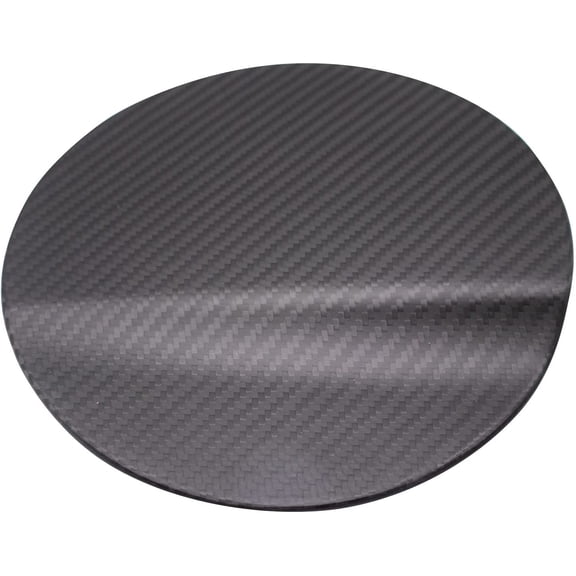 Cobra-Tek Fuel Tank Gas Door Cover Self-Adhesive | Fits 15-20 Mustang | Matte Black Color