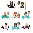 thumbnail image 2 of Naruto Sasuke Kakashi Akatsuki Bricks Building Blocks Anime Cartoon Mini Action Figures Heads Assembly Toys Kids Birthday Gifts Gao Jinjia LED, 2 of 2