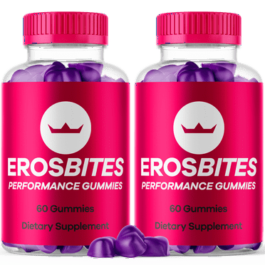 Eros Bites Gummies for Men Maximum Strength Vitamin Supplement 120 Gummies