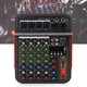 thumbnail image 3 of Consola mezcladora profesional controlador mezclador de control de volumen independiente MP3 entrada USB de 4 canales de Metal ecualizador de 3 bandas para DJ para grabación ANGGREK Otros, 3 of 8