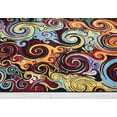 thumbnail image 5 of Allstar Rugs Blue Modern & Contemporary Rectangular Accent Rug, 5 of 12