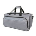 thumbnail image 6 of Protege 3-Piece Softside Luggage Travel Set, Includes Medium Checked Luggage, Carry On Duffel and Boarding Tote, Soothing Gray, 6 of 27