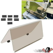For Club Car DS 1982-2000.5 Tinted Folding Golf Cart Windshield Windscreen