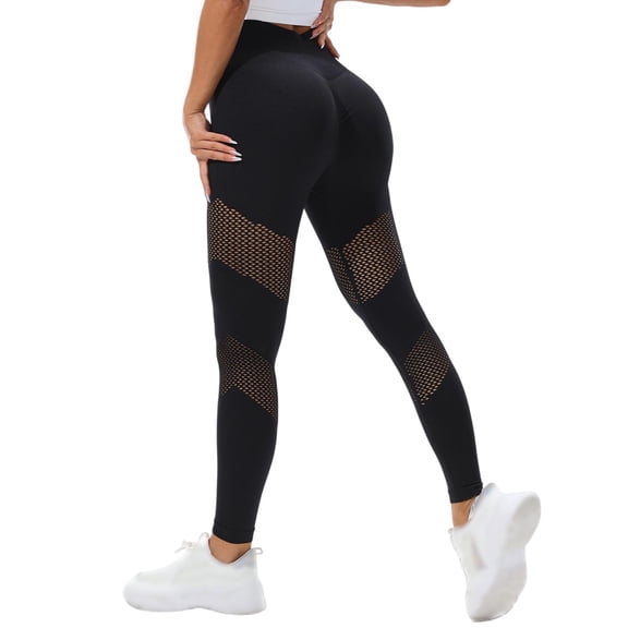 Celsior Compression Leggings 3D 3D Anti Cellulite Leggings for Women Smile Contour Activewear Tights Booty Butt Lifting Leggings No Curling Lift Pants 3D Gym Leggings for Women Skin-Friendly Black L