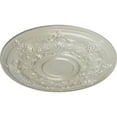 thumbnail image 3 of 29 1/4"OD x 2"P Darnay Ceiling Medallion (Fits Canopies up to 7 1/4"), Hand-Painted Flash Blue, 3 of 6