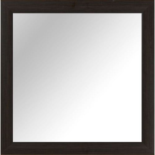 PTM Images 14" x 14" Mirror, Espresso