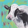 thumbnail image 3 of Dyer, Beverly 20x20 Black Modern Framed Museum Art Print Titled - Farm Life Cow, 3 of 5