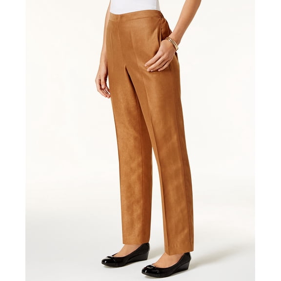 Alfred Dunner Proportioned Pants Vicuna 10 Short