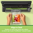 thumbnail image 6 of (4 pack) FoodSaver Pint Vacuum Seal Bags, 27 Count Pre-Cut BPA-Free Freezer Bags, Align to Seal & Tear to Open for Food Storage, Sous Vide, and Meal Prep, 6 of 17