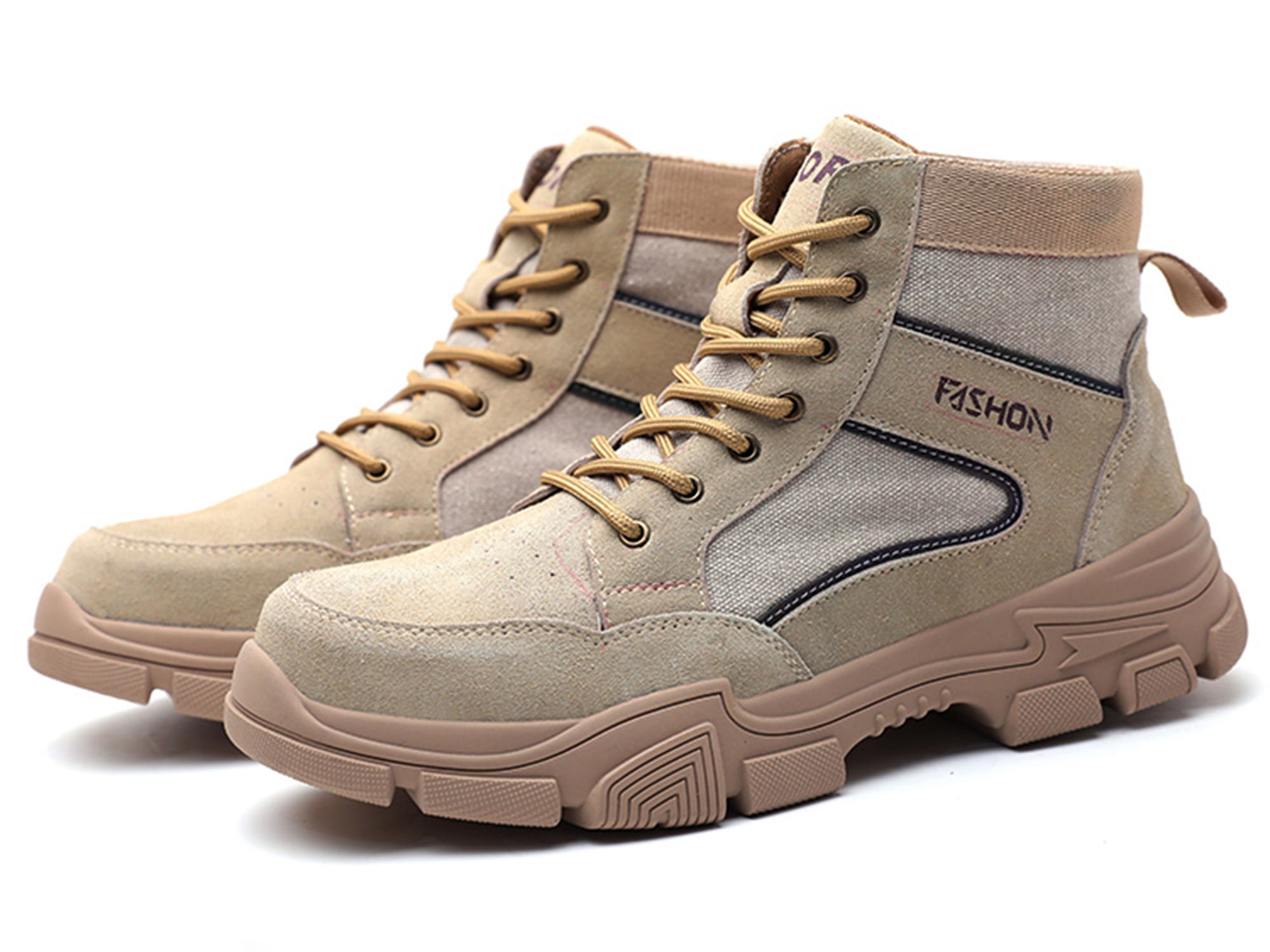 Steel Toe Shoes for Men Women Waterproof Work Sneakers Non-slip Anti ...