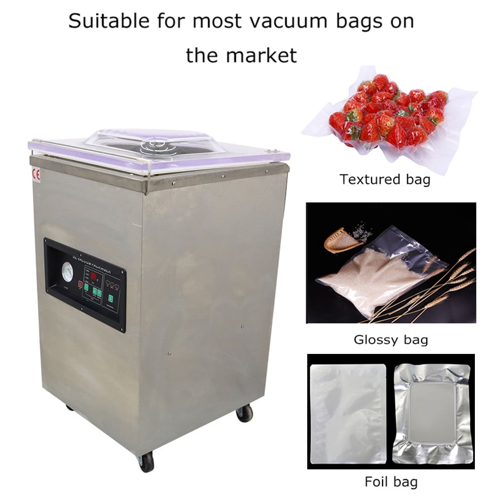 TECHTONGDA Single Chamber Vacuum Packaging Machine Stainless Steel Deepen Food Sealer