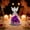 Purple-PP Home Decor, variant on karymi Eternal Rose in Glass Dome Anniversary Gift for Women Christmas Present Preserved Flower Home Decor 16x11x11cm 6.3x4.33x4.33in Patio Decor Gift Ideas Party Supplies