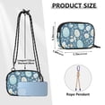 thumbnail image 4 of FORMRS Mini Crossbody Bag for Women Adjustable Rope Shoulder Casual Phone Purse, Easter Eggs, 4 of 7