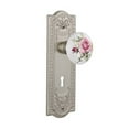 thumbnail image 6 of Nostalgic Warehouse Mearos_Prv_234_Kh Vintage Cottage Porcelain Painted Rose Privacy Door, 6 of 6