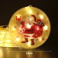 thumbnail image 5 of LED Christmas Hanging Lights Lamps Lanterns Xmas Decorative Lights Suction Cup And Remote For Indoor Windows Pathway Bedroom Decor USB Charge Battery Charge, 5 of 9