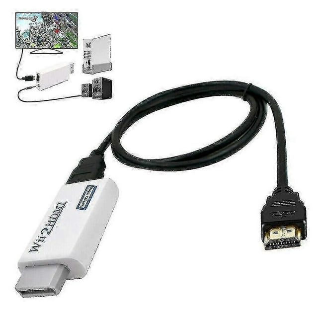 Wii to HDMI converter adapter with 1.5m high-speed conversion cable P20250110413