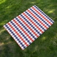 thumbnail image 6 of AUQ Beach Blanket,Tidy Stitching Beach Blanket Waterproof Sandproof,Shape Retaining Picnic Blankets,140X150Cm, 6 of 6