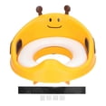 thumbnail image 1 of Potty Training Seat PVC Cushion Cute Cartoon Bee Shape Easy to Clean Ergonomic Design Toddler Toilet Seat Banana Yellow, 1 of 4