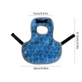 thumbnail image 3 of Chicken Saddles for Hens,Chicken Apron Back with Waterproof Breathable Protective Vest & Adjustable Strap,Farm Mating Injury Prevention,Blue, 3 of 7