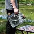 thumbnail image 7 of NestE - 2.11-5.28 Gallon Water Jug, Camping Water Container with Spigot, No Leakage Water Tank Compatible with Electric Water Pumps, Water Bucket for Emergency Outdoor Hiking Picnic, 7 of 7