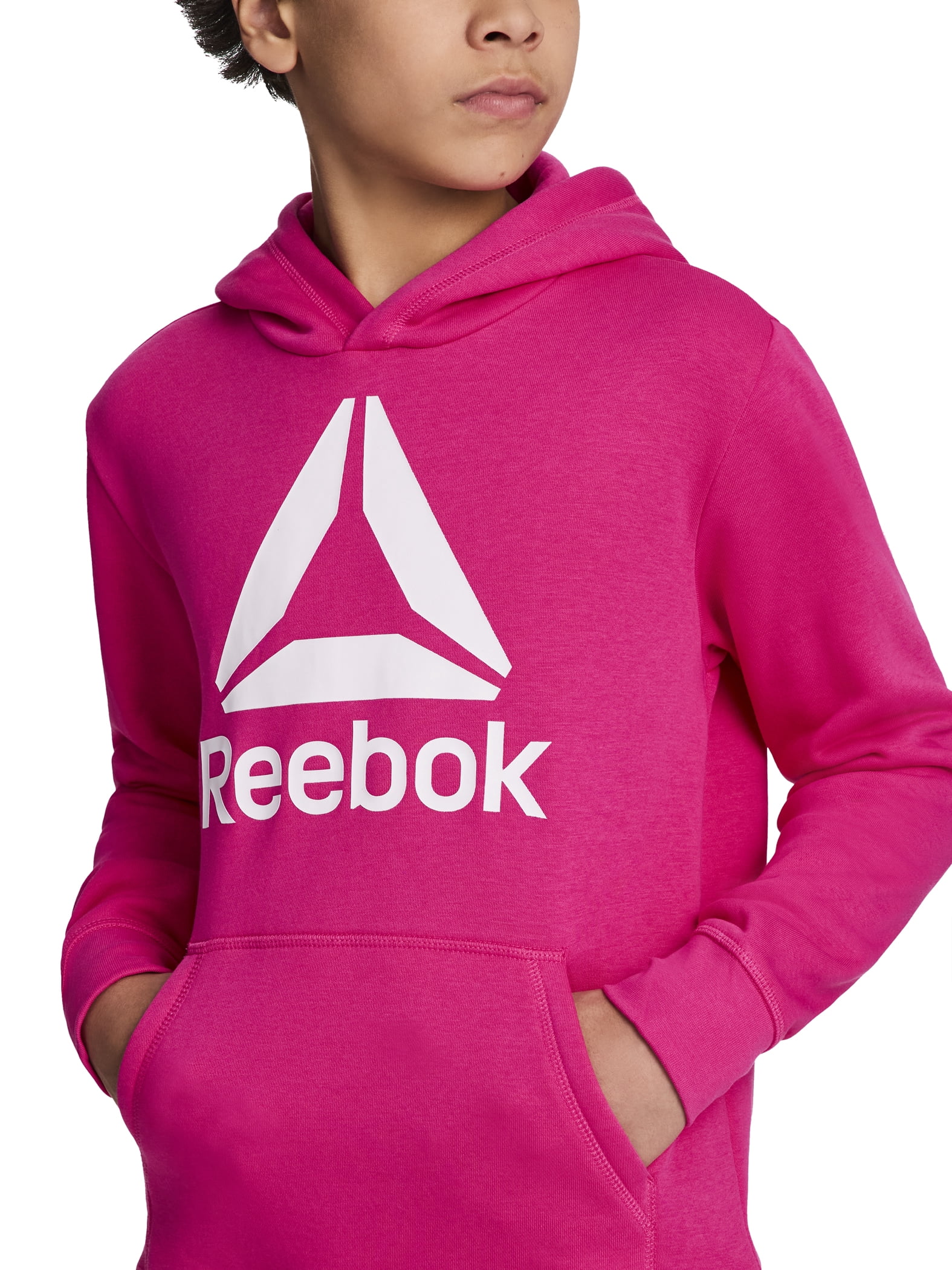 Reebok Kid's Unisex Game Day Fleece Hoodie, Sizes 4-18