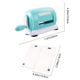thumbnail image 4 of ICQOVD Stress Relief DIY Paper Cutting Template Metal Craft Tool, 4 of 6