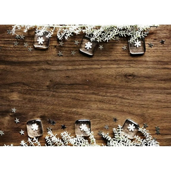 Christmas Snow Vintage Wooden Board Floor Backdrop r Baby Newborn Xmas Photography Background Photocall Photo Studio Props