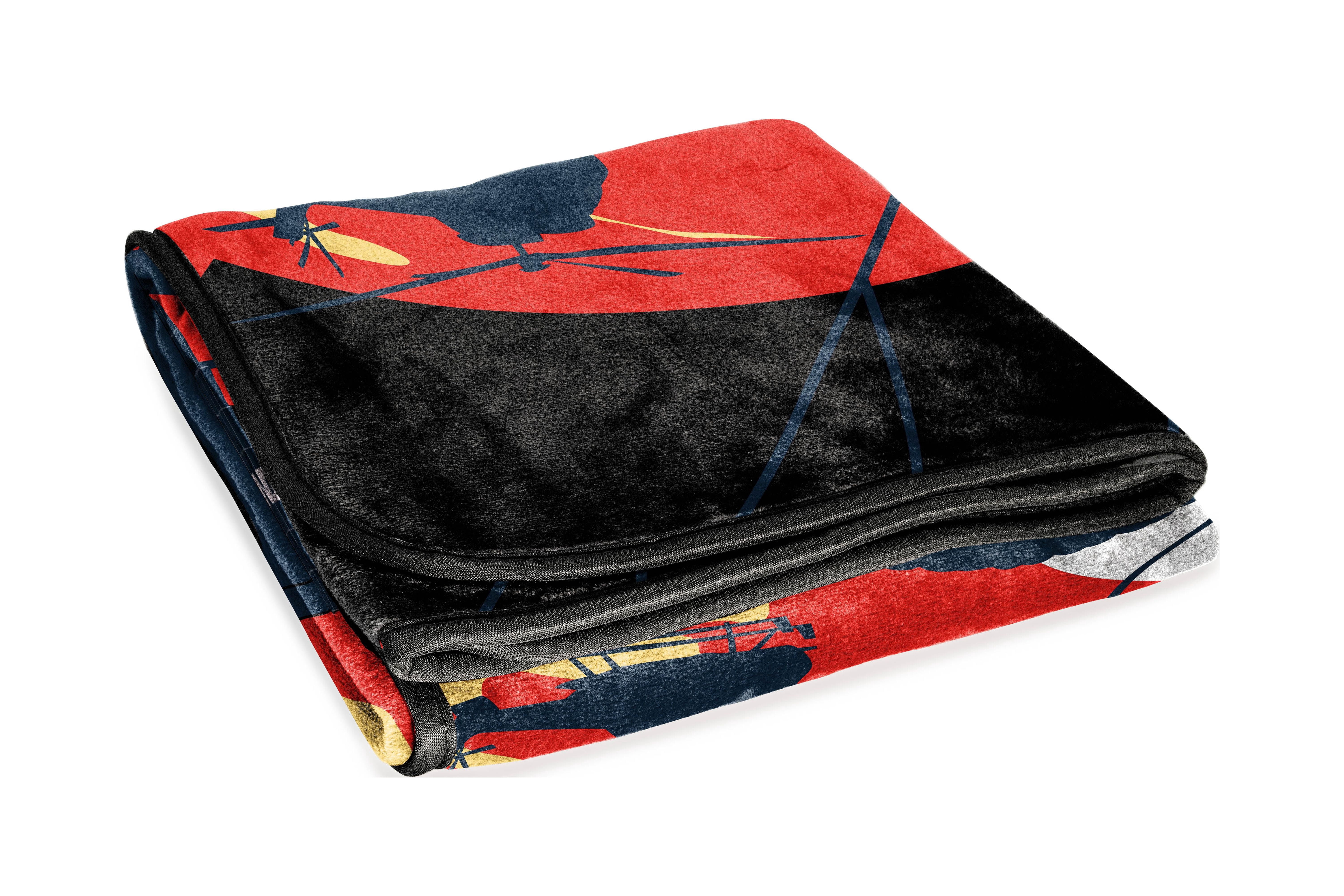 Call of Duty Kids Throw, 46 x 60, Microfiber, Black, Blizzard