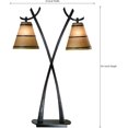 thumbnail image 4 of Kenroy Home 03334 Wright Table Lamps, Large, Oil-Rubbed Bronze Finish, 4 of 4
