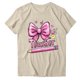 thumbnail image 4 of Xuyuer Women Graphic Print Round Neck Short Sleeve T-Shirt, Summer T-Shirt For School Season, 4 of 5