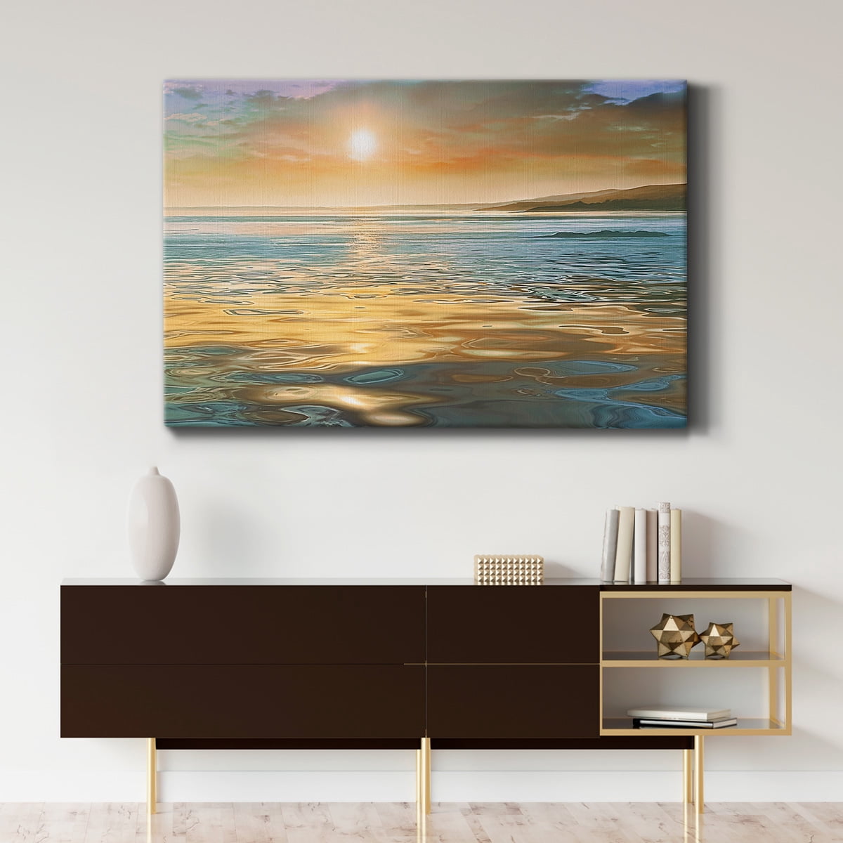Wexford Home Evening Calm Premium Gallery Wrapped Canvas, 18" x 27" - Ready to Hang