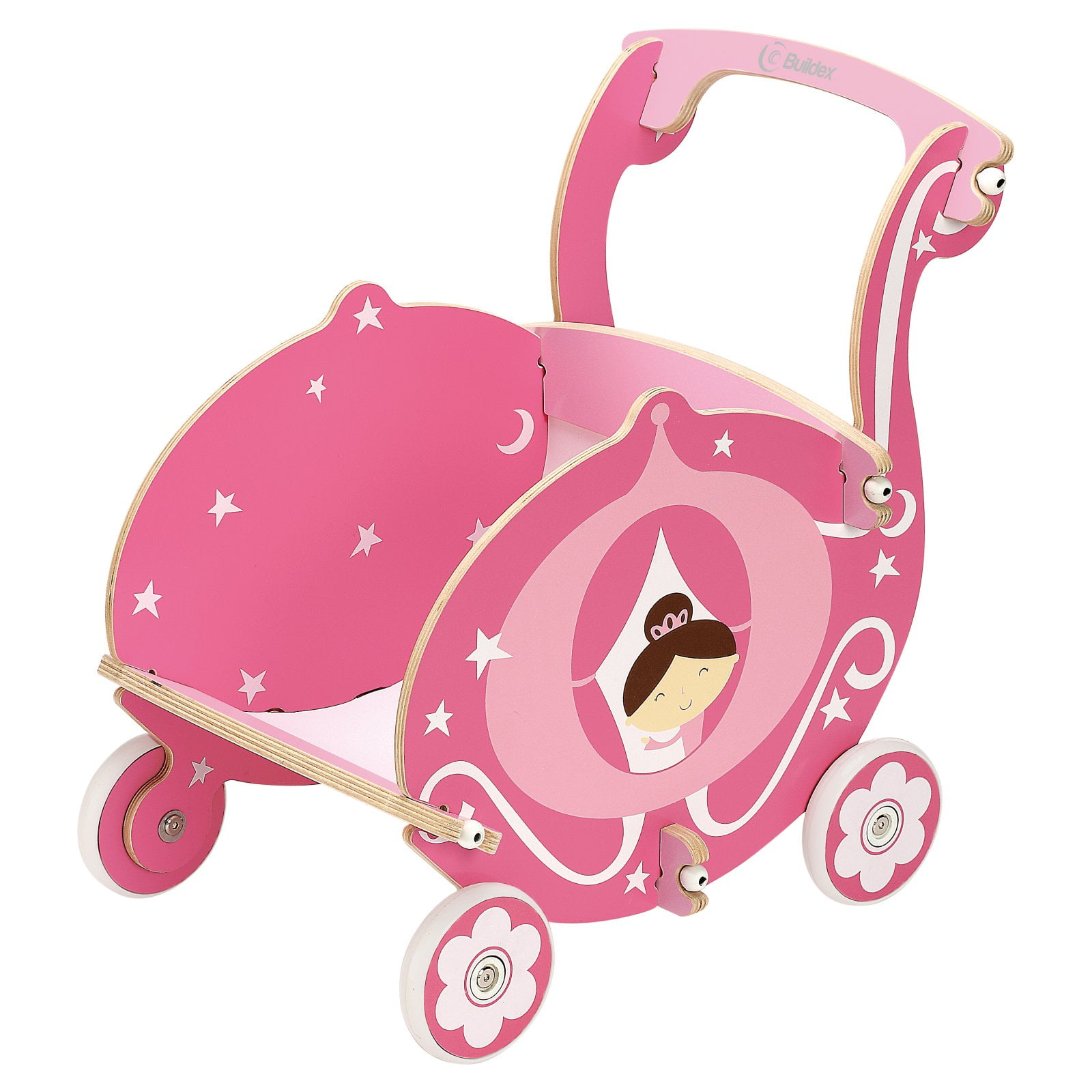 princess carriage push car