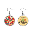 thumbnail image 1 of El arte de estilo japones sakura flores Japón Pendiente del lóbulo de la joyería del pendiente de la hoja del otoño Unbranded M, 1 of 3