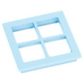 thumbnail image 1 of Miniature Window, Vivid Birch 4 Panes Dollhouse Window Compact Size  For Decor For Craft Blue, 1 of 8