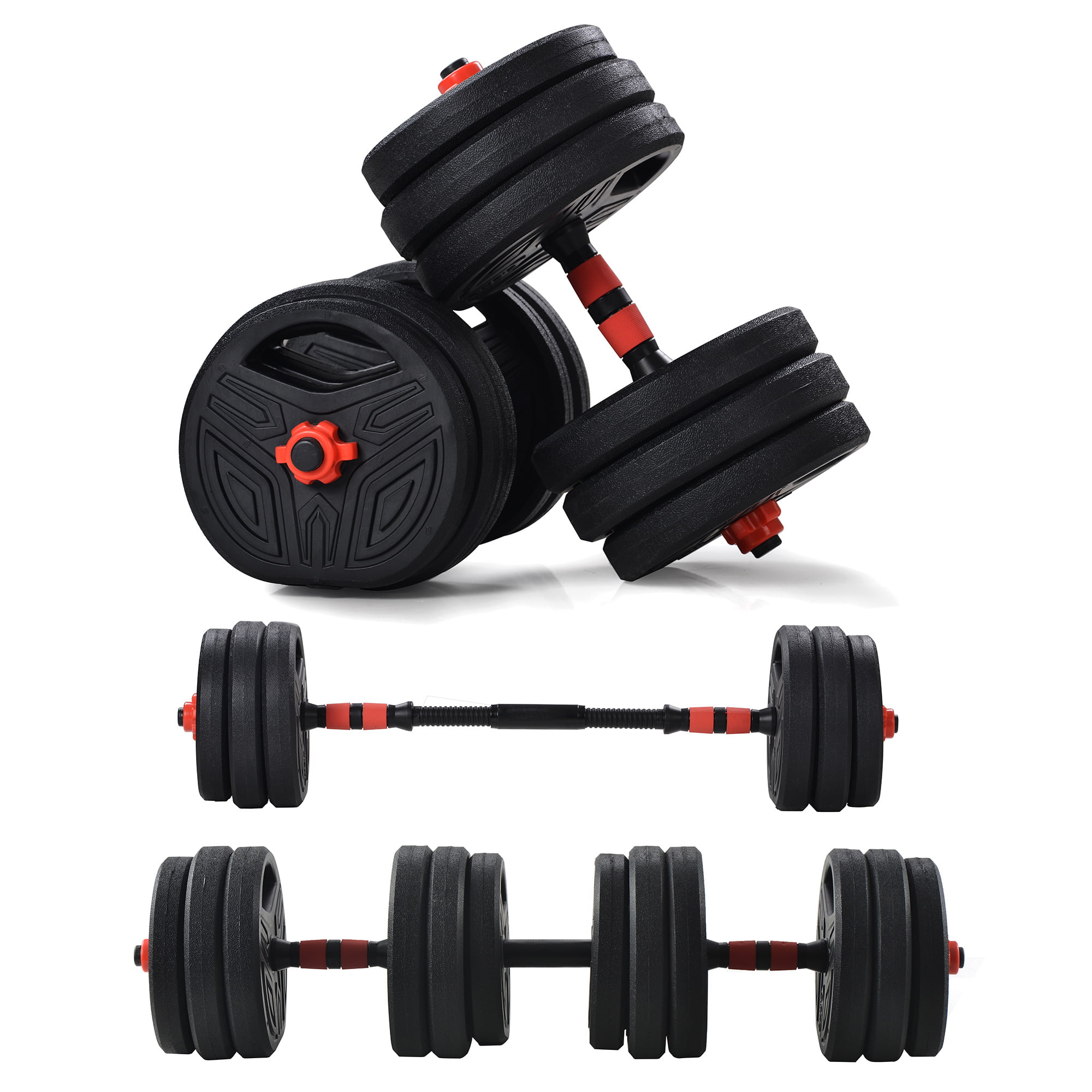 Yes4All 100 lb Adjustable Dumbbell Weight Set & Connector *FREE PRIORITY SHIP*