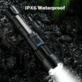 thumbnail image 6 of Rechargeable LED Flashlights, 90,000 Lumens Super Bright Handheld FlashLight, 7 Modes with COB Work Light, IPX6 Waterproof, Adjustable Tactical Flash light for Home,Camping and Emergencies-2 Pack, 6 of 8