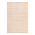 thumbnail image 3 of Unique Loom Chunky Jute Collection Area Rug (9' x 12' 2" Rectangle Ivory), 3 of 7