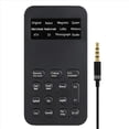thumbnail image 2 of 2X Cambiador de Voz MicróFono de Mano Cambiador de Voz con MáQuina de Efectos de Sonido Multifuncional para TeléFono / (S9), 2 of 5